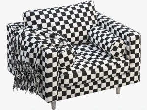 article sven armchair 3D Model