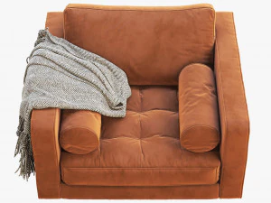 article sven armchair 3D Model