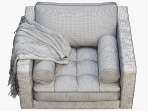 article sven armchair Modèle 3D