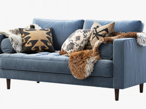 article sven loveseat sofa 3Dモデル