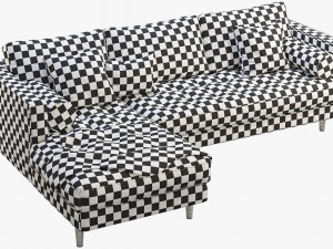 article sven sectional sofa Modelo 3D