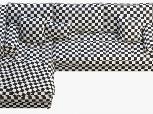 article sven sectional sofa Modelo 3D