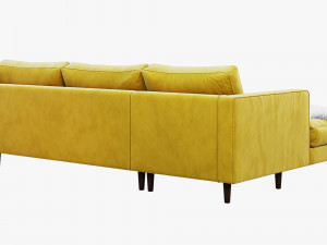 article sven sectional sofa Modelo 3D
