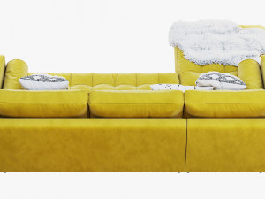 article sven sectional sofa Modelo 3D