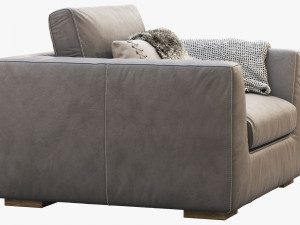 modena taper arm chair Modelo 3D