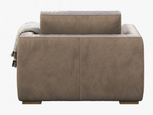 modena taper arm chair Modelo 3D