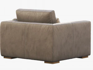 modena taper arm chair 3D Model