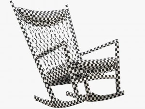 pp124 rocking chair by hans wegner 3D Model