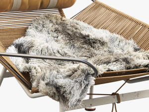 pp225 flag halyard chair by hans wegner 3D Model
