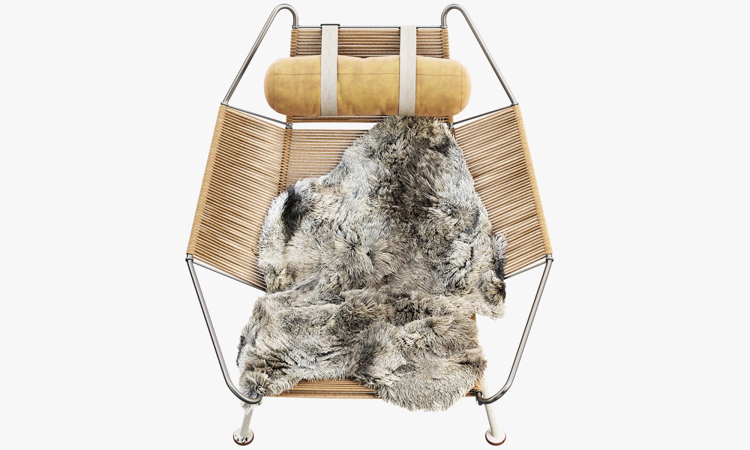 PP225 Flag Halyard chair by Hans Wegner 3D 모델 in 의자 3DExport