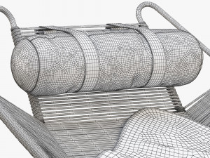 pp225 flag halyard chair by hans wegner 3D Model