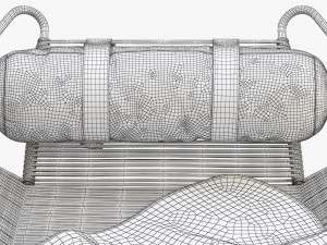 pp225 flag halyard chair by hans wegner 3D Model