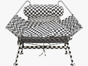 pp225 flag halyard chair by hans wegner 3D Model