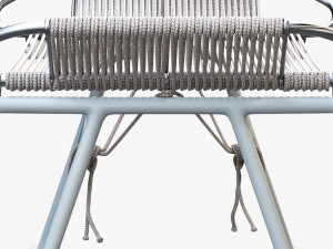 pp225 flag halyard ottoman by hans wegner 3D मॉडल