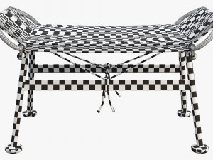pp225 flag halyard ottoman by hans wegner 3D मॉडल