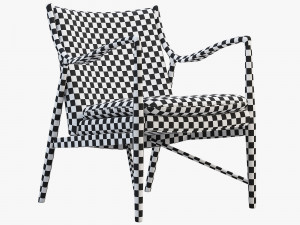 fj 45 easy chair model 45 by finn juhl 3D Модель