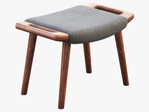 pp19 papa bear chair by hans wegner Model 3D