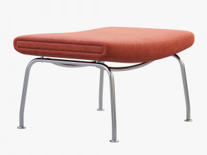 ch445 wing chair by hans wegner Modelo 3D