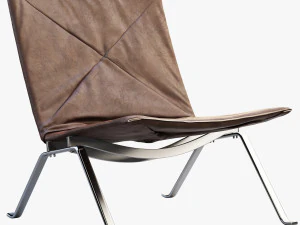 弗里茨&middot;汉森的 pk22 安乐椅 3D 模型