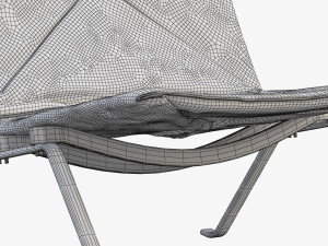 pk22 easy chair by fritz hansen Modelo 3D