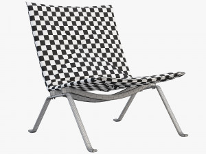 pk22 easy chair by fritz hansen Modelo 3D