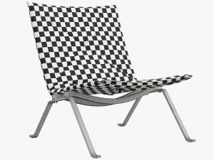 pk22 easy chair by fritz hansen 3D Model
