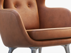 jh1 jh2 ro easy chair Model 3D