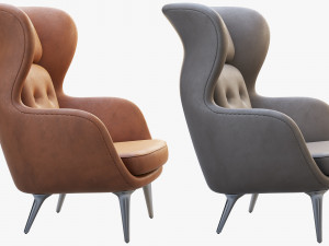 jh1 jh2 ro easy chair Model 3D