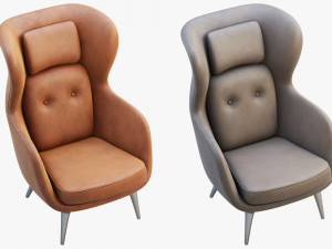 jh1 jh2 ro easy chair Model 3D
