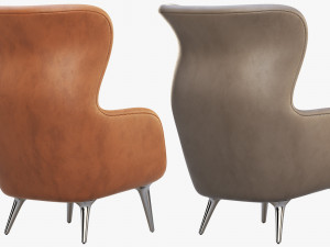 jh1 jh2 ro easy chair Model 3D