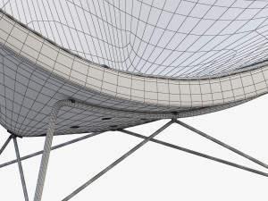 3d coconut chair 3D Model
