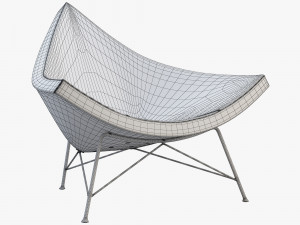 3d coconut chair 3D Model