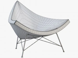 3d coconut chair 3D Model