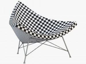 3d coconut chair 3D Model