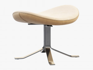 ej 5 corona chair and ottoman Modelo 3D