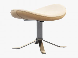 ej 5 corona chair and ottoman 3D Model