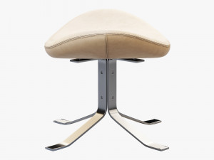 ej 5 corona chair and ottoman Modelo 3D