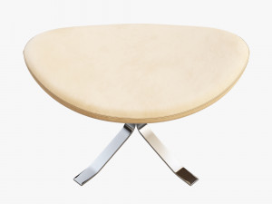 ej 5 corona chair and ottoman Modelo 3D
