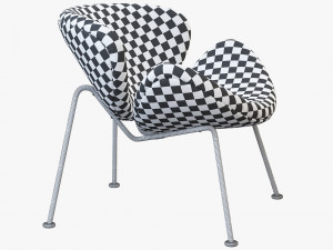 3d slice chair and ottoman 3D 模型
