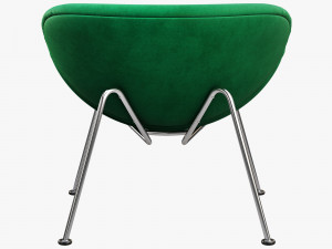3d slice chair and ottoman 3D 模型