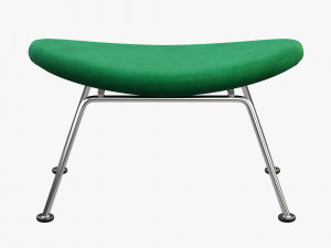 3d slice chair and ottoman 3D 模型