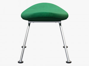 3d slice chair and ottoman 3D 模型
