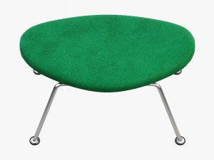 3d slice chair and ottoman 3D 模型