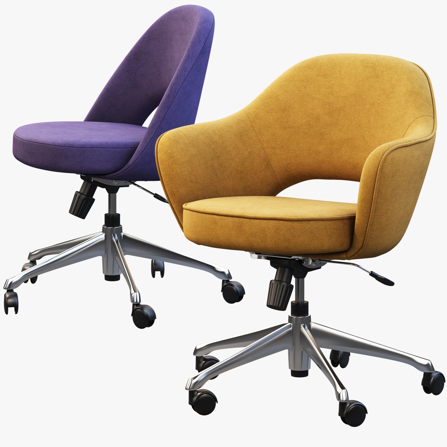 3ds Max модель офисного кресла