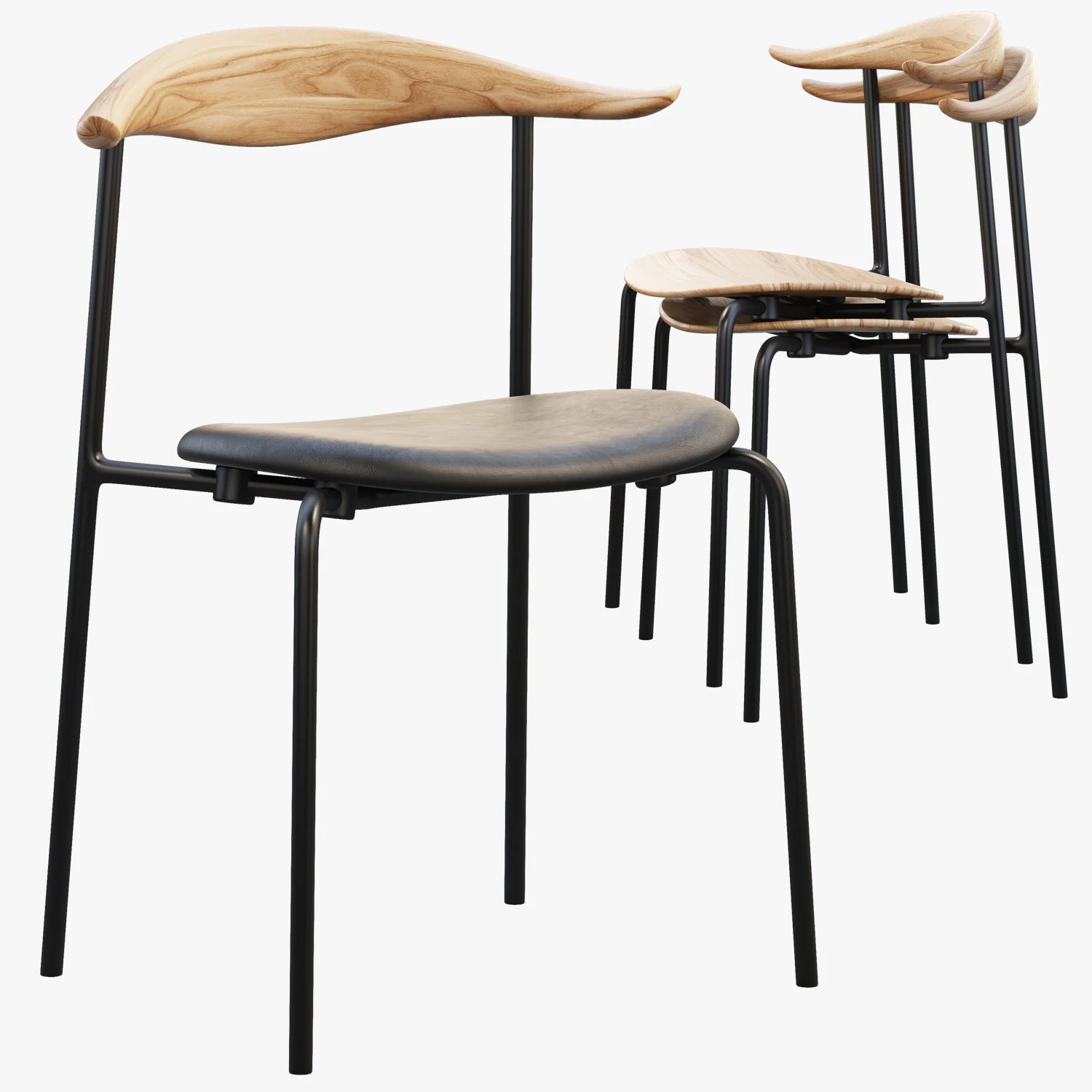 ch88 chairs 3D Model .c4d .max .obj .3ds .fbx .stl .blend 