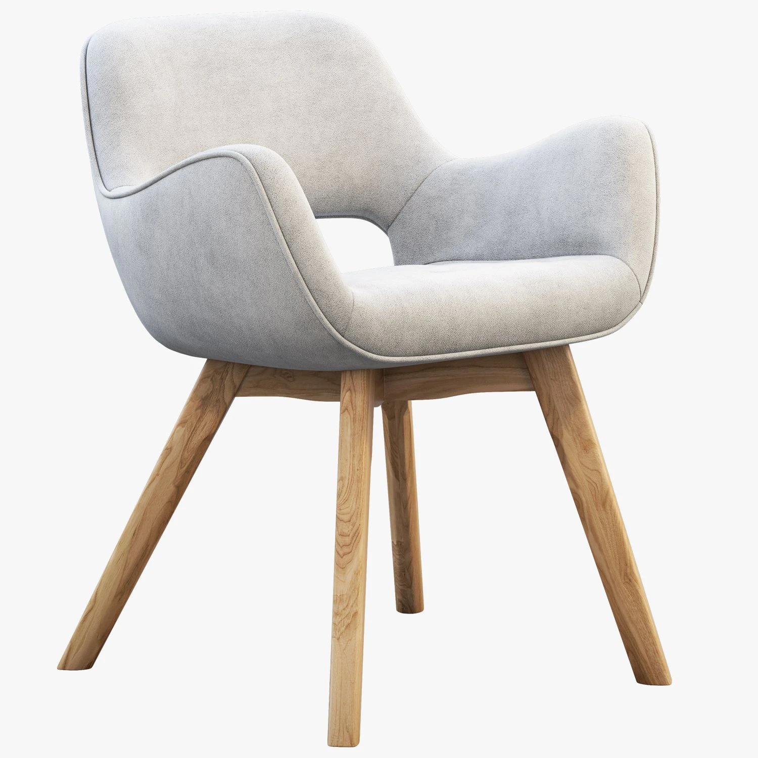 3d a310h space dining chair 3D Model .c4d .max .obj .3ds .fbx .stl .blend 
