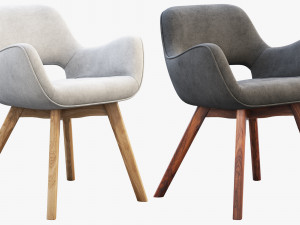 3d a310h space dining chair Model 3D