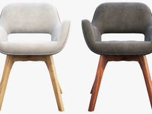 3d a310h space dining chair Model 3D