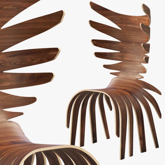 antonio pio saracino cervo chair model 3Dモデル .c4d .max .obj .3ds .fbx .stl .blend 