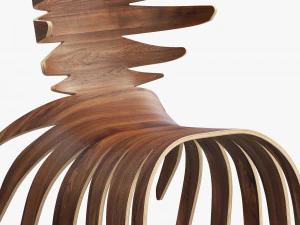 cadeira antonio pio saracino cervo modelo Modelo 3D